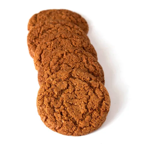 Vista 4 de Lehman's Ginger Snaps - Galletas crujientes y crujientes clásicas, paquete de 2 bolsas de 1.25 libras
