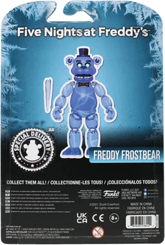Vista 5 de Figura de acción articulada de Five Nights at Freddy's, Freddy Frostbear, 5 pulgadas