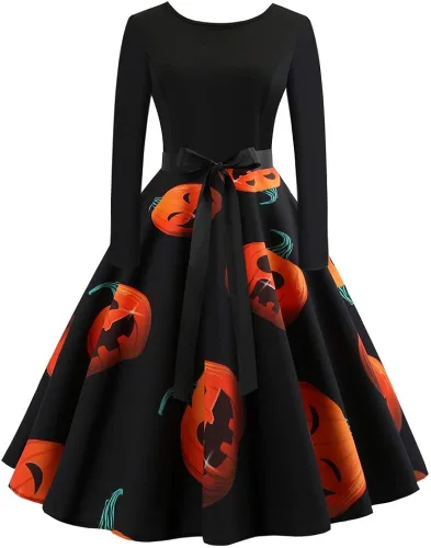 Vista 2 de Princess Bride Costume Vestido De Para Niña De 4 Años Vintage Womens Hallowenn Clothes Women's Cozy Bat Costume