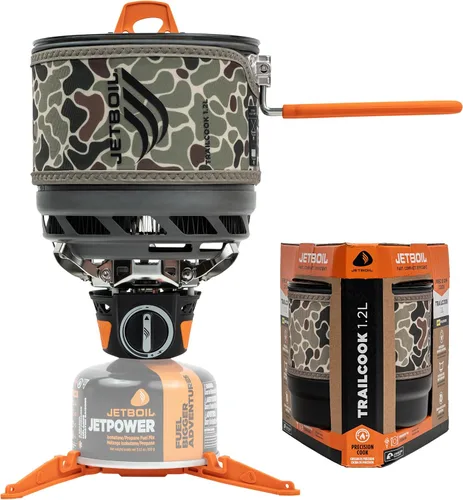 Vista 10 de Jetboil TrailCook - Sistema de cocción para estufa de camping y mochilero de 1.2L con control de calor ajustable, nuevo para 2026