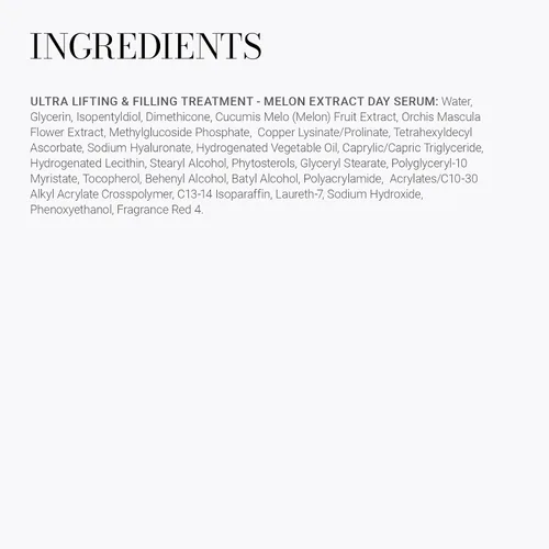 Vista 6 de Meaningful Belleza ultra levantamiento y relleno, tratamiento serum de día con orquídea y extracto de melón