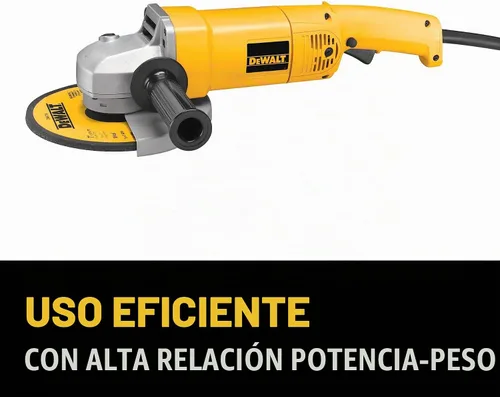 Vista 4 de DEWALT Amoladora angular, 7 pulgadas, 13 amperios, 8,000 RPM, con sistema de expulsión de polvo, con cable (DW840)