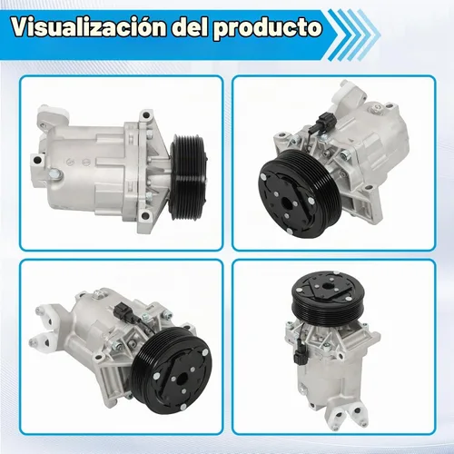 Vista 6 de Reemplazo de Compresor de A/C para Versa 2007-2012 Reemplazo para Tiida 2007-2015 92600CJ60A CO 11155C