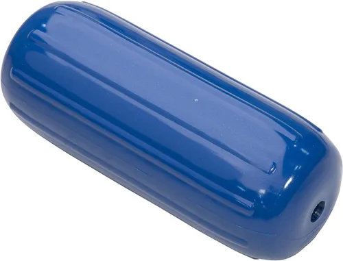 Vista 18 de Defensa para barco con diseño de vinilo inflable Taylor Made Products Big B con tubo para soga central Negro