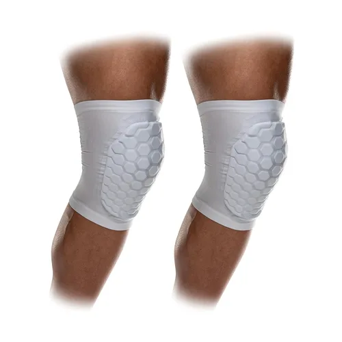 Vista 11 de McDavid Rodilleras con tecnología HEX de absorción de humedad para mujeres/hombres, protección para codos y espinillas, almohadillas Hex
