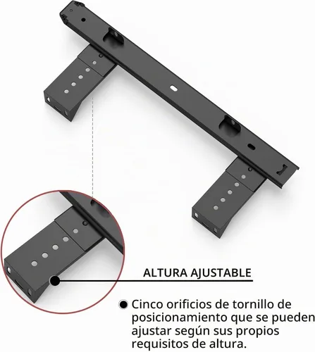 Vista 3 de FRMSAET Bandeja Deslizante para Cajón de Teclado Hardware 12/14/16/18 pulgadas Rieles de Metal Resistente Rieles para Teclado Accesorios