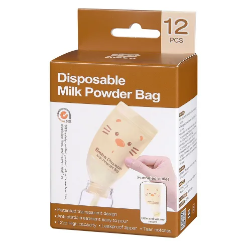 Vista 2 de Simba Bolsa desechable de fórmula/leche en polvo (12 onzas, 2 paquetes, total 24 bolsas)