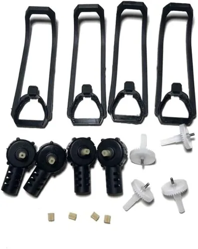 Vista 11 de Quadrotor Spare Parts Engines Motor Base Propellers Blades Frame Gears Accessories Kit for K3 E99 K3 Pro Rc Drone(100PCS Gear)