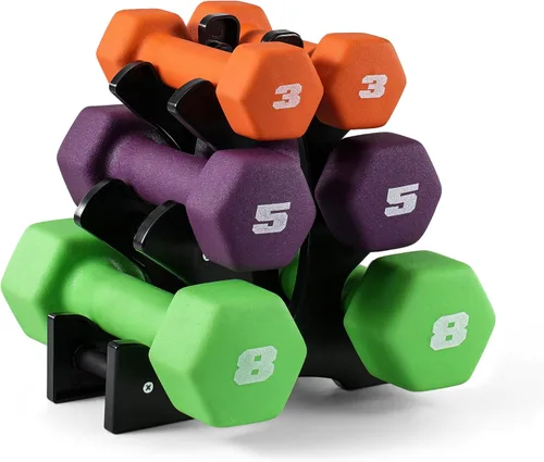 Vista 19 de CAP Barbell Neoprene Dumbbell Weights Pairs & Sets Color Series