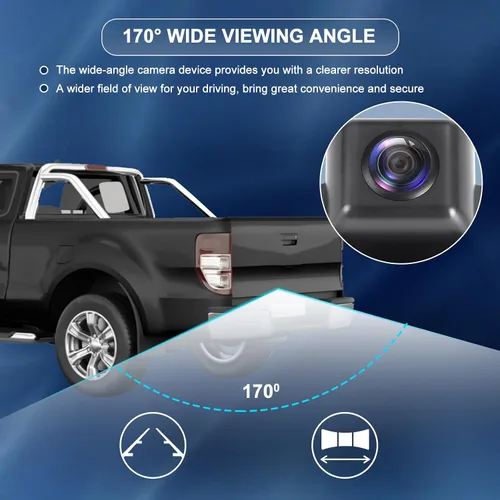 Vista 5 de Cámara de respaldo de visión trasera 86790-35040 Reemplazo para Toyota FJ Cruiser 2009-2014 4.0L V6 Cámara de respaldo Reemplaza# 8679035040