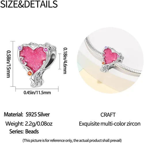 Vista 130 de KUNSIR Los abalorios se adaptan a pulseras Pandora para mujer, plata de ley 925, cuentas colgantes de joyería para niñas, dijes de feliz cumpleaños