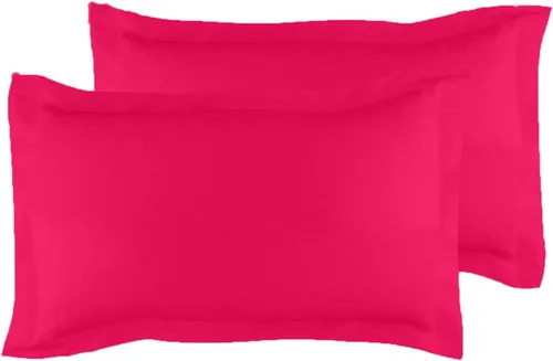 Vista 67 de Crown Collection Juego de 2 fundas de almohada estándar de 20 x 26 pulgadas, hipoalergénicas de 600 hilos, 100% algodón egipcio, fundas de almohada