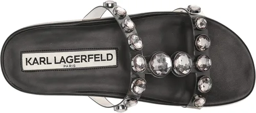 Vista 5 de Karl Lagerfeld Paris Women's Belinda Jeweled Platform Sandal Heeled