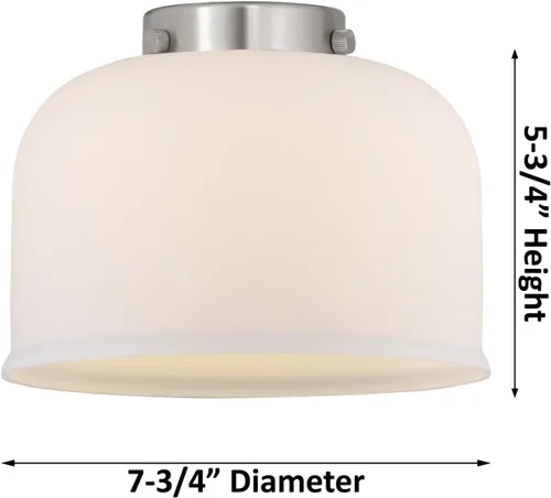 Vista 30 de Innovations 209-SN-HFS-82-SN-LED Colgante Isla LED de Franklin Restoration Collection 9.00 pulgadas Níquel