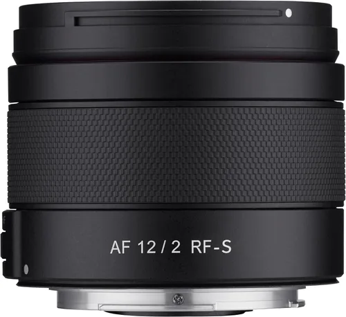 Vista 2 de Samyang 12mm F2.0 AF Objetivo ultra gran angular para Canon RF-S Mount – Compacto APS-C Prime, apertura rápida F2, enfoque automático, sellado