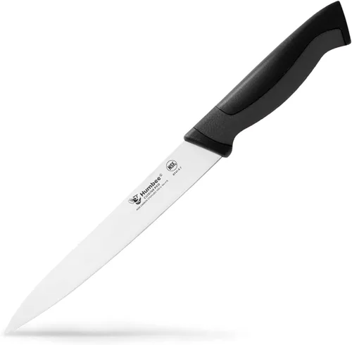 Vista 14 de Cuchillo rebanador de 6 pulgadas con borde Granton, negro, serie DT-40
