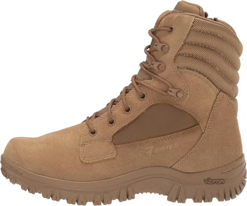 Vista 8 de Bates Cyren - Botas de combate altas para mujer Coyote