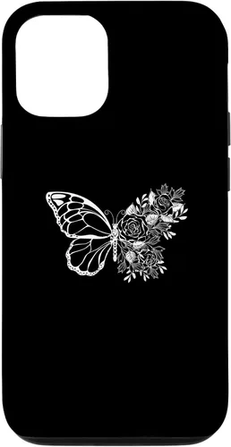 Vista 28 de Butterfly with Flowers Design Butterflies Flower Lover Case for iPhone 16