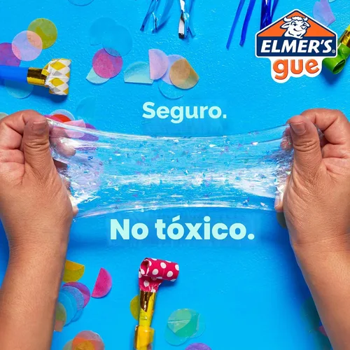 Vista 7 de Elmer's El kit de slime All-Star incluye activador de pegamento líquido y slime prefabricado, 9