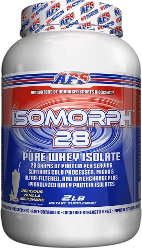 Vista 22 de APS Nutrition Isomorph 28 Batido de chocolate, 2 libras