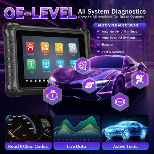 Vista 6 de Autel Escáner MaxiCheck MX900, herramienta de escaneo bidireccional 2026 con más de 3000 pruebas activas, diagnóstico de todos los sistemas, CAN
