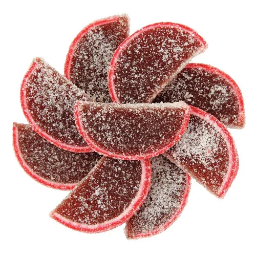 Vista 19 de NY Spice Shop Rebanadas de fruta de manzana – 1 libra de sabor cítrico masticable de gelatina de fruta de caramelo – Manzanas en rodajas a
