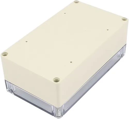 Vista 3 de Aexit 6.220 in x Accesorios de audio y video 3.543 in x 2.362 in Cubierta transparente Caja de recinto impermeable DIY Conectores y adaptadores Caja