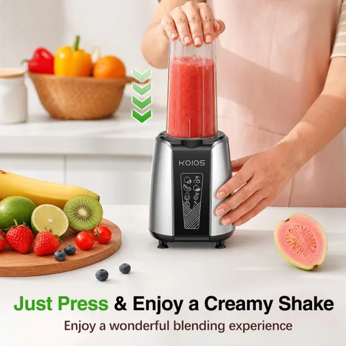 Vista 13 de KOIOS Smoothie Blender, 1000W, Blenders Smoothies and Shakes, Frozen Drinks