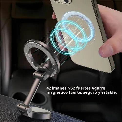 Vista 4 de Soporte magnético para teléfono para coche