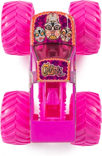 Vista 7 de Monster Jam 2023 Spin Master 1:64 Camión Diecast Series 31 Hyper Fueled Calavera