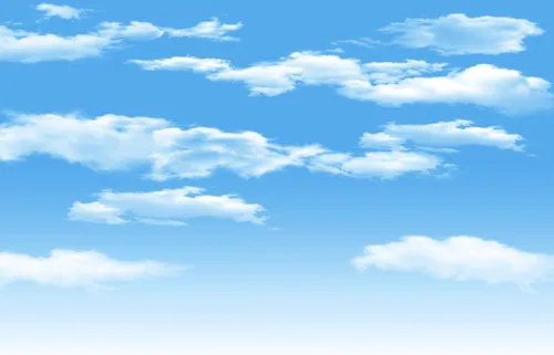 Vista 3 de AOFOTO Telón de fondo de nube blanca cielo azul de 5 x 3 pies para sesión de fotos de cielo soleado para fotografía de niños, recién nacidos, baby