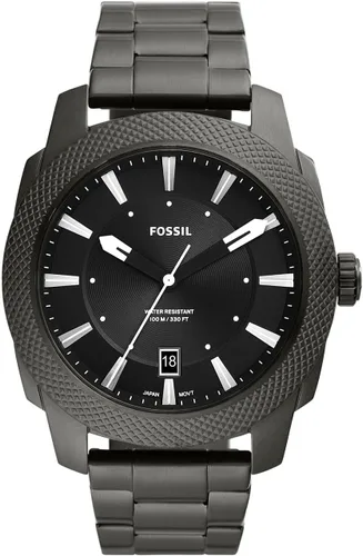 Vista 13 de Fossil Men's Watch, Machine Quartz Stainless Steel Three-Hand Watch for Men