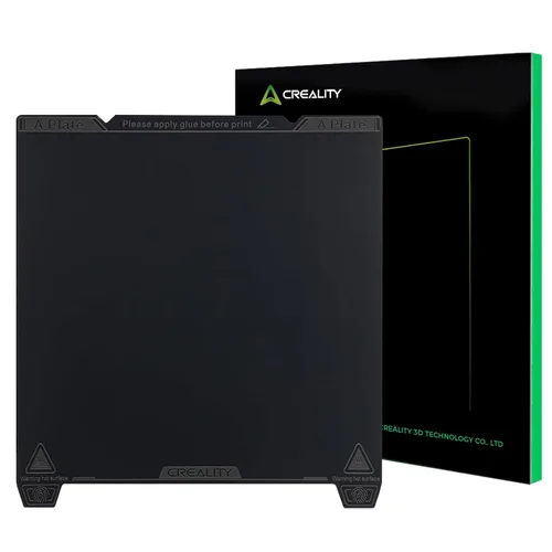 Vista 9 de Placa de construcción Creality Ender 3 V3 SE de 235x235mm con revestimiento de resina epoxi de doble cara, placa de cama de acero de resorte