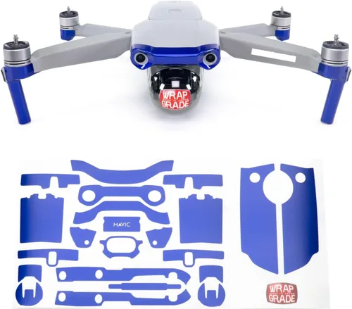Vista 3 de Funda compatible con DJI Mavic Air 2 Color de acento A (Airforce Silver)