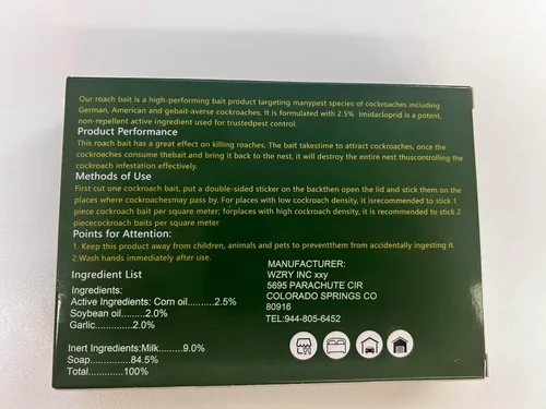 Vista 8 de 24 Pack de cebo de gel para cucarachas y asesino de cucarachas para interiores para el hogar, poderoso cebo repelente de cucarachas y trampa