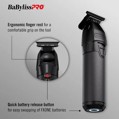 Vista 3 de BaBylissPRO FXONE Professional Cordless Outlining Trimmers for Men with Interchangeable Battery