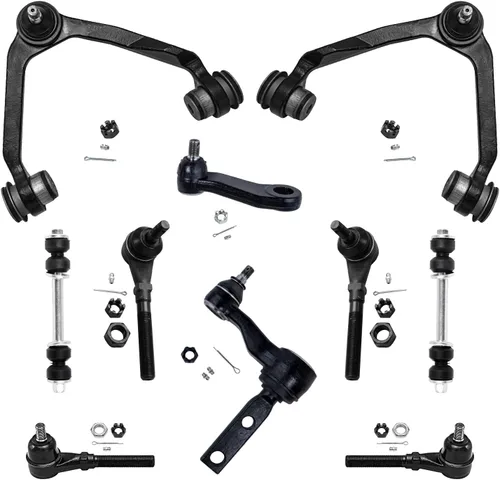 Vista 522 de Detroit Axle - Kit de suspensión frontal de 10 piezas para Dodge Avenger 2008-2014, Chrysler Sebring 2007-2010, 2 brazos de control inferiores, 2