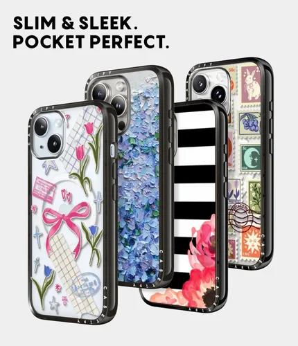 Vista 3 de CASETiFY Funda compacta para iPhone 15, delgada, elegante, compatible con Magsafe y contra caídas de 4 pies Protección contra caídas de grado