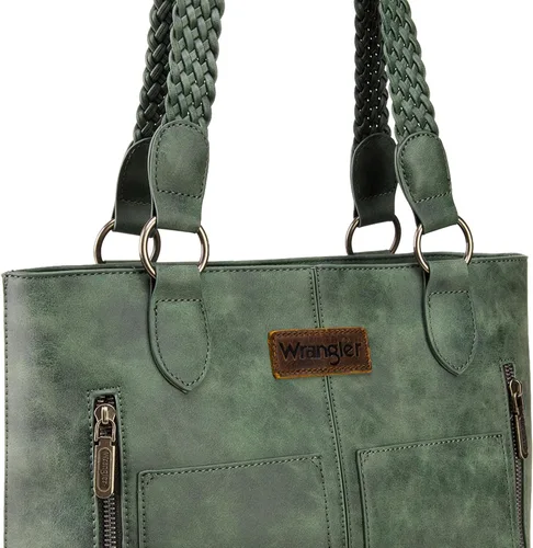 Vista 3 de Wrangler Bolso de mano para mujer, bolso occidental con múltiples bolsillos