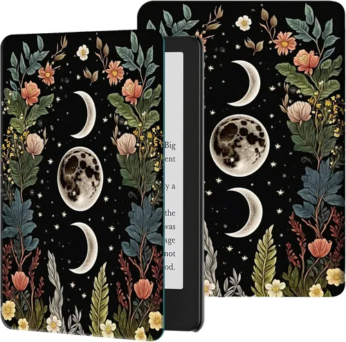 Vista 10 de Rossy Funda para Kindle de 10ª generación 2019, delgada, de piel sintética, ajustable, con encendido y apagado automático para Kindle de 10ª