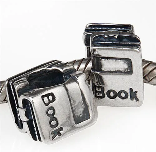 Vista 4 de Libro Encanto, plata de ley 925Cultura Encanto Navidad Encanto para pandora pulsera