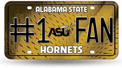 Vista 10 de Rico Industries NCAA - Placa de matrícula metálica unisex para adultos #1