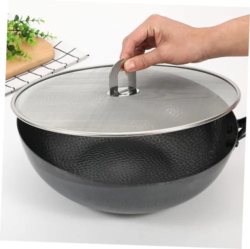 Vista 7 de 3pcs Stainless Steel Grease Screen for Frying Pans and Pots