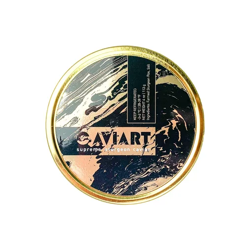Vista 3 de Kaluga Caviar, Huevas de esturión premium 4 oz 3.99 oz