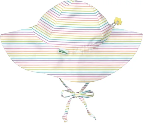 Vista 10 de Sombrero de protección solar Fun Brim - Aqua Coral Reef