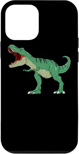 Vista 15 de Carcasa para iPhone X/XS con diseño de dinosaurio T-Rex.