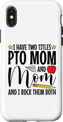 Vista 4 de iPhone 15 Parent Teacher Organization PTO Mom School Volunteer Case