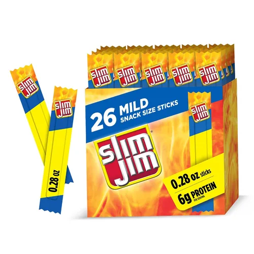 Vista 16 de Slim Jim Original Beef Snack Stick 'N Jalapeño Cheese, 1.5 oz