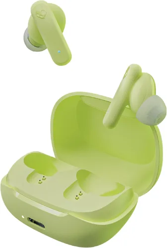 Vista 15 de Skullcandy Smokin' Buds Auriculares Inalámbricos, Auriculares Bluetooth, Ajuste de Aislamiento de Ruido, Hasta 20 Horas de Batería, IPX4 Resistente