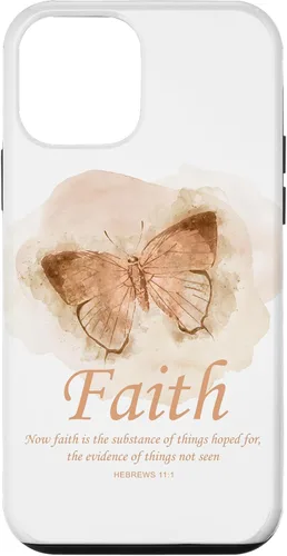 Vista 22 de Faith Bible Verse: Women’s Christian Hebrews 11:1 Quote Case for iPhone 17